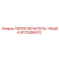 9170286070 ПЕРЕКЛЮЧАТЕЛЬ-ЧАШКА Epiroc
