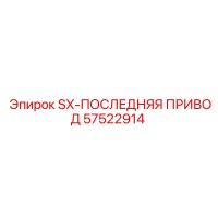 57522914 SX-ПОСЛЕДНЯЯ ПРИВОД Epiroc
