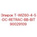 Буровая коронка Epiroc T-WIZ60-4-5-DC-RETRAC-BB-BIT с номером детали 90029109