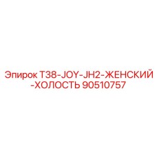 90510757 T38-JOY-JH2-ЖЕНСКИЙ-ХОЛОСТЬ Epiroc