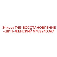 9753240097 T45-ВОССТАНОВЛЕНИЕ-ШИП-ЖЕНСКИЙ Epiroc