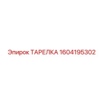 1604195302 ТАРЕЛКА Epiroc