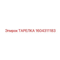 1604311183 ТАРЕЛКА Epiroc
