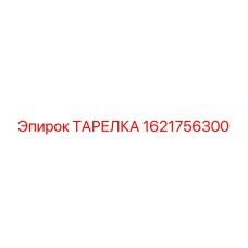 1621756300 ТАРЕЛКА Epiroc