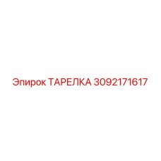 3092171617 ТАРЕЛКА Epiroc