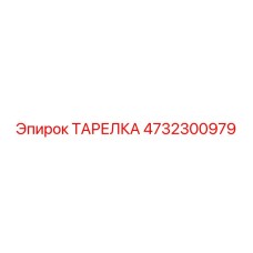 4732300979 ТАРЕЛКА Epiroc