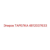 4812037633 ТАРЕЛКА Epiroc
