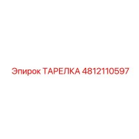 4812110597 ТАРЕЛКА Epiroc