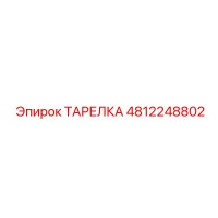 4812248802 ТАРЕЛКА Epiroc