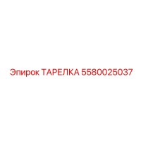 5580025037 ТАРЕЛКА Epiroc