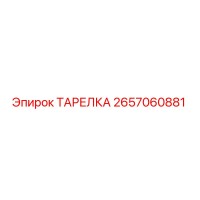 2657060881 ТАРЕЛКА Epiroc