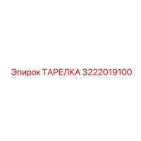 3222019100 ТАРЕЛКА Epiroc
