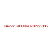 4812229185 ТАРЕЛКА Epiroc