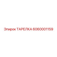 6060001159 ТАРЕЛКА Epiroc