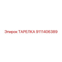 9111406389 ТАРЕЛКА Epiroc