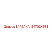 1617034581 ТАРЕЛКА Epiroc