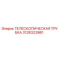 3128323981 ТЕЛЕСКОПИЧЕСКАЯ ТРУБКА Epiroc