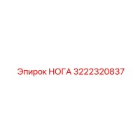 3222320837 НОГА Epiroc