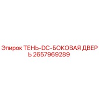 2657969289 ТЕНЬ-DC-БОКОВАЯ ДВЕРЬ Epiroc