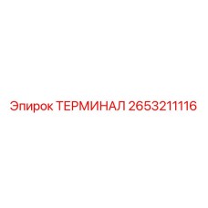 2653211116 ТЕРМИНАЛ Epiroc