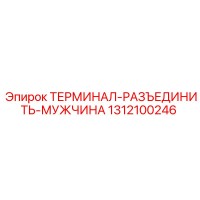 1312100246 ТЕРМИНАЛ-РАЗЪЕДИНИТЬ-МУЖЧИНА Epiroc