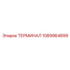 1089964899 ТЕРМИНАЛ Epiroc