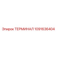 1091636404 ТЕРМИНАЛ Epiroc