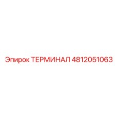 Профессиональный терминал управления Epiroc 4812051063