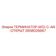 2658026667 ТЕРМИНАТОР-M12-C-AN-ОТКРЫТ Epiroc