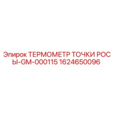 1624650096 ТЕРМОМЕТР ТОЧКИ РОСЫ-GM-000115 Epiroc