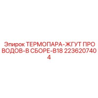 2236207404 ТЕРМОПАРА-ЖГУТ ПРОВОДОВ-В СБОРЕ-B18 - Epiroc