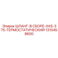 1310458600 ШЛАНГ-В СБОРЕ-XAS-375-ТЕРМОСТАТИЧЕСКИЙ Epiroc