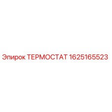 Оригинальный термостат Epiroc артикул 1625165523