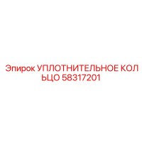 58317201 УПЛОТНИТЕЛЬНОЕ КОЛЬЦО Epiroc