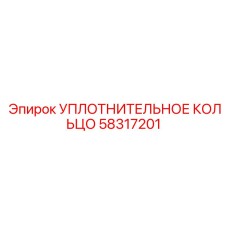 58317201 УПЛОТНИТЕЛЬНОЕ КОЛЬЦО Epiroc