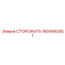 1604992501 СТОРОЖИТЬ Epiroc
