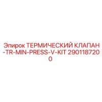 2901187200 ТЕРМИЧЕСКИЙ КЛАПАН-TR-MIN-PRESS-V-KIT Epiroc