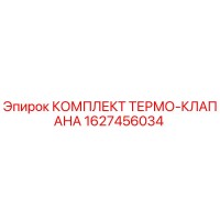 1627456034 КОМПЛЕКТ ТЕРМО-КЛАПАНА Epiroc