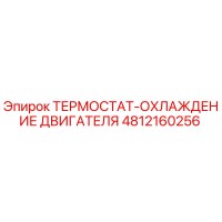 4812160256 ТЕРМОСТАТ-ОХЛАЖДЕНИЕ ДВИГАТЕЛЯ Epiroc