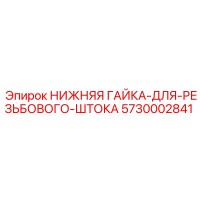 5730002841 НИЖНЯЯ ГАЙКА-ДЛЯ-РЕЗЬБОВОГО-ШТОКА Epiroc