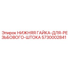 5730002841 НИЖНЯЯ ГАЙКА-ДЛЯ-РЕЗЬБОВОГО-ШТОКА Epiroc