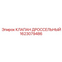 1623079486 КЛАПАН ДРОССЕЛЬНЫЙ (Epiroc)