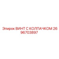 2696703897 ВИНТ С КОЛПАЧКОМ Epiroc
