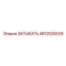 4812025029 ЗАТЫКАТЬ Epiroc