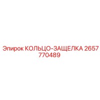 2657770489 КОЛЬЦО-ЗАЩЕЛКА Epiroc