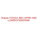 5730001698 TOGGLE-BED-UPPER-AND-LOWER Epiroc