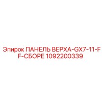 1092200339 ПАНЕЛЬ ВЕРХА-GX7-11-FF-СБОРЕ Эпирок