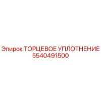 5540491500 ТОРЦЕВОЕ УПЛОТНЕНИЕ Epiroc