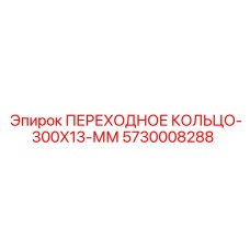 5730008288 ПЕРЕХОДНОЕ КОЛЬЦО-300X13-ММ Epiroc
