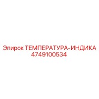 4749100534 ТЕМПЕРАТУРА-ИНДИКА Epiroc